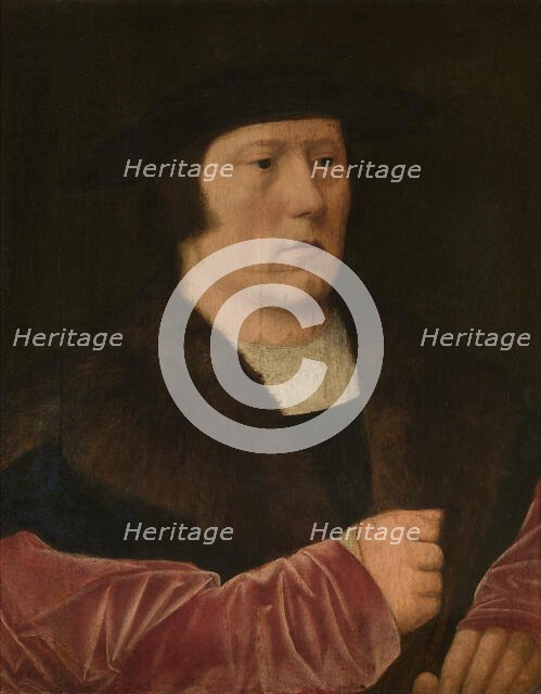 Portrait of a Man, 1520-1530. Creator: Albert Cornelis.