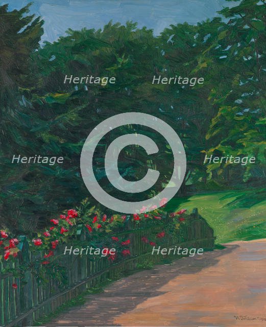 Landscape, 1910. Creator: Wilhelm Trübner.