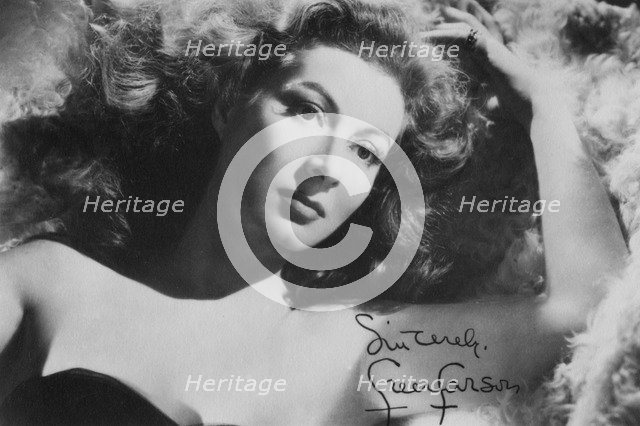 Greer Garson (1904-1996), English actress, c1930s. Artist: Unknown