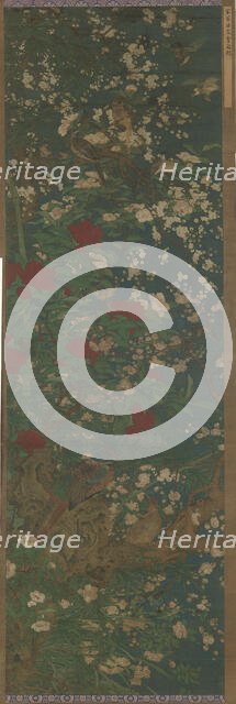 Birds and flowers, Ming dynasty, 15th-16th century. Creator: Unknown.