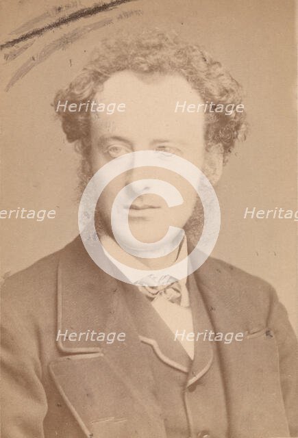 [John Everett Millais], 1860s. Creator: John & Charles Watkins.