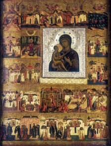 Icon of Mary the Mother of God, Russian, 17th century. Artist: Unknown