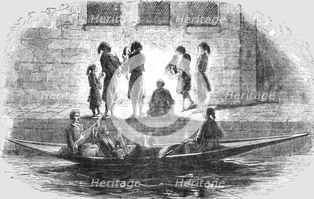 'Serenaders at Constantinople during the Ramazan', 1854. Creator: Unknown.