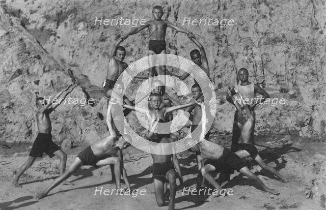 Pioneer camp, 1929. Creator: GP Putintsev.