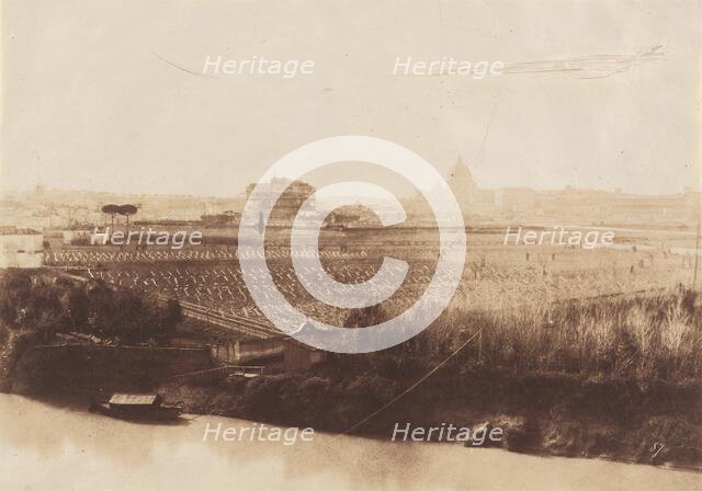 View of Rome, 1857. Creator: Giacomo Caneva.