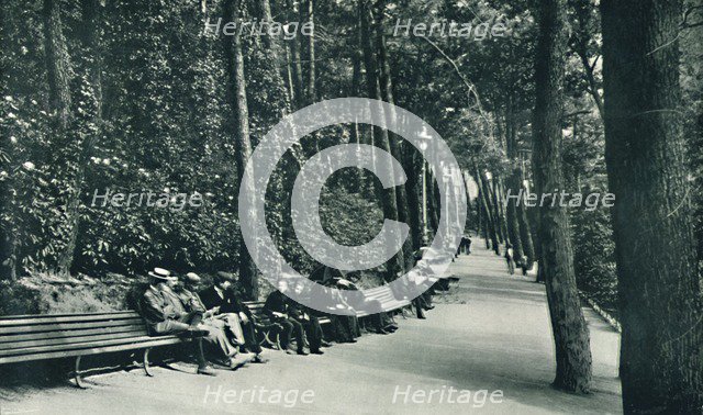 'The Invalid's Walk', c1910. Artist: Unknown.