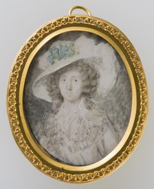 Portrait of a lady. Creator: Nicolas Lavreince.