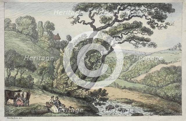 A Cornish View, 1810. Creator: Thomas Rowlandson (British, 1756-1827).