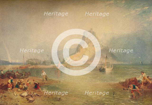 'St. Michael's Mount', c1830s, (1920). Creator: James Baker Pyne.