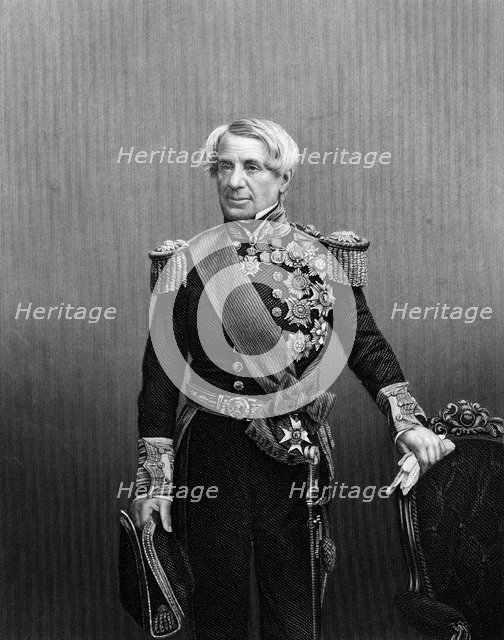 Edmund Lyons, 1st Baron Lyons, British naval commander, c1860. Artist: Unknown