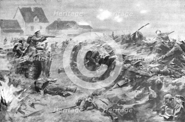 'La Bataille des Flandres; Le 11 novembre, le 1er corps anglais, commande par Douglas Haig', 1914 Creator: Unknown.