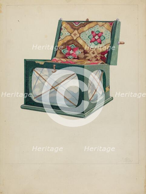 Foot Warmer, c. 1936. Creator: Arthur Wegg.