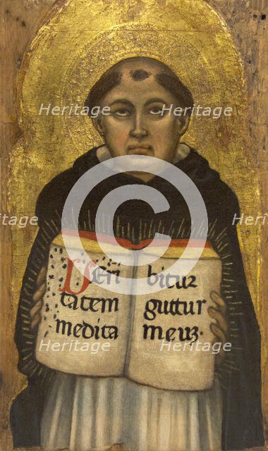 Saint Thomas Aquinas, 1418. Creator: Taddeo di Bartolo (1362/63-1422).