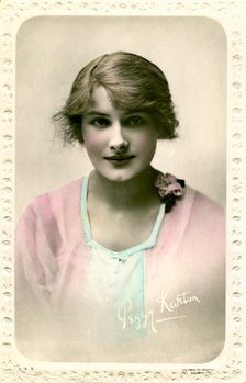 Peggy Kurton, actress, early 20th century.Artist: Lilywhite Photo