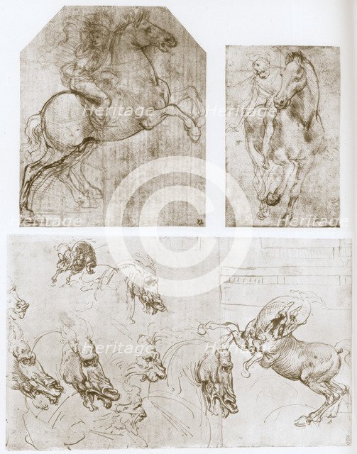 'Horseman', 1480-1481.  Artist: Leonardo da Vinci