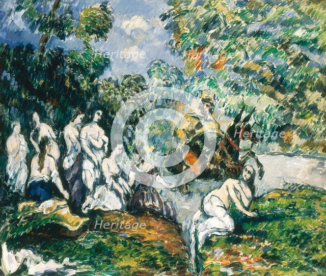 Scène légendaire. (Sancho dans l'eau), c1878. Creator: Cézanne, Paul (1839-1906).