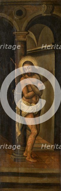 Christ tied to a Column, 17th century. Creator: Anon.