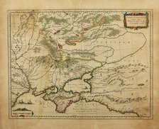 Taurica Chersonesus. Map of the Crimea, 1595. Artist: Mercator, Gerardus (1512-1594)