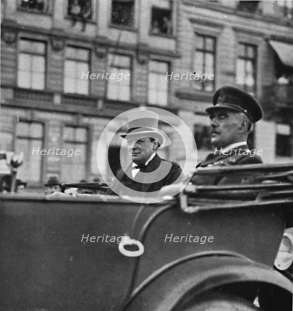 'He went to Cologne to the Headquarters of the British Army of Occupation', c1919, (1945). Creator: Unknown.