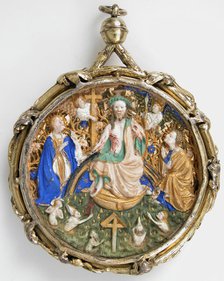 Pendant Medallion with the Last Judgment, French, ca. 1420. Creator: Unknown.