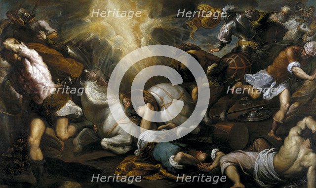 The Conversion of Saint Paul, 1592. Artist: Palma il Giovane, Jacopo, the Younger (1544-1628)
