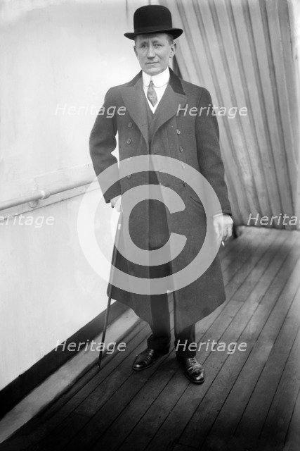 Guglielmo Marconi (1874 - 1934), c. 1915.