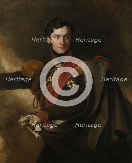 Portrait of Count Alexander Ivanovich Chernyshov (1786-1857), 1818. Creator: Lawrence, Sir Thomas (1769-1830).