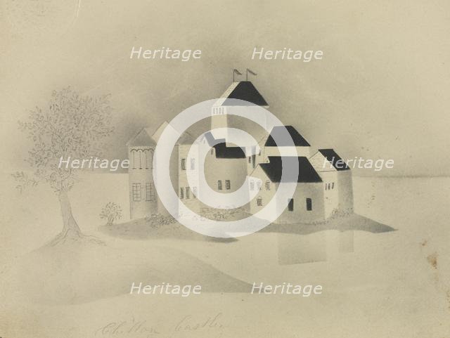 Chillon Castle. Creator: Mary Altha Nims (American, 1817-1907).