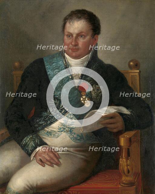 Portrait of Isaac Jan Alexander Gogel, c.1811-c.1813. Creator: Mathieu Van Brée.