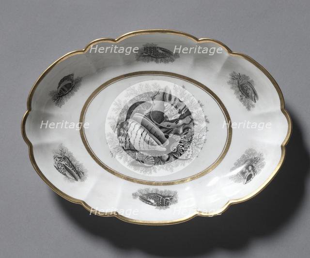 Oval Dish, 1807-1813. Creator: Barr, Flight & Barr (British).