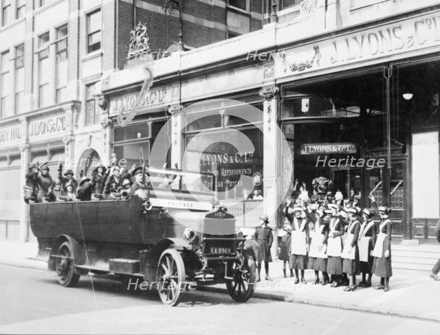 Lyons shop, Fulham Broadway, Fulham, London. Artist: Unknown
