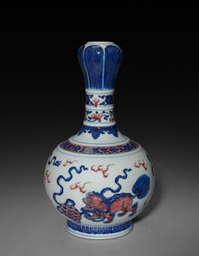 Bottle-shaped Vase, 1736-1795. Creator: Unknown.