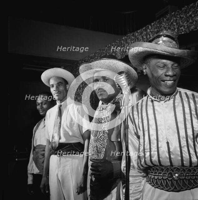 Portrait of Macbeth, Count of Monte Cristo...Renaissance Ballroom, New York, N.Y., ca. July, 1947. Creator: William Paul Gottlieb.