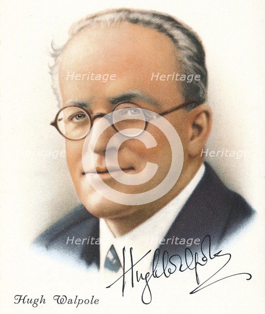 Hugh Walpole, 1937. Artists: Unknown, WD & HO Wills.