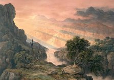 The Falls of Foyers, 1818. Creator: John Glover.