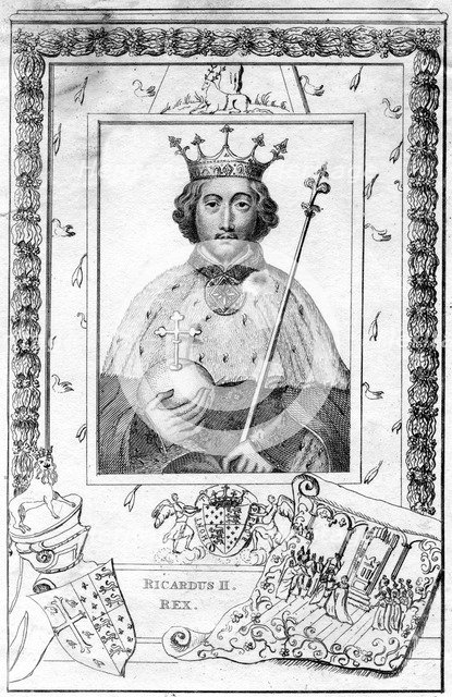 Richard II, King of England. Artist: Unknown