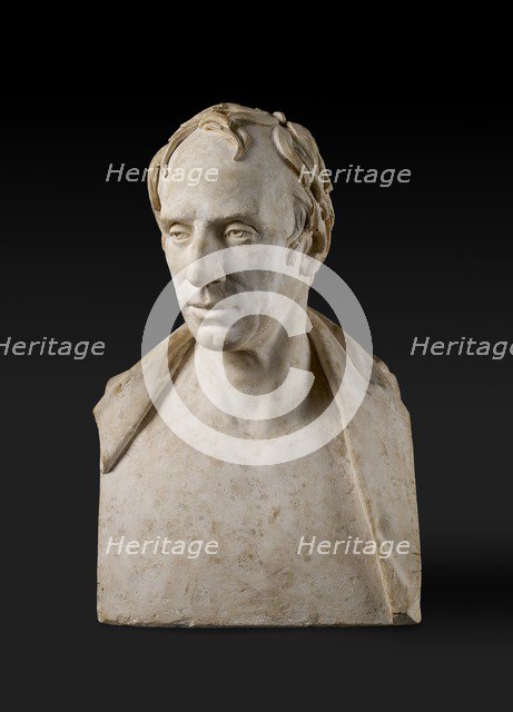 Bust of William Wordsworth (1770-1850), 1820-1821. Artist: Francis Legatt Chantrey.