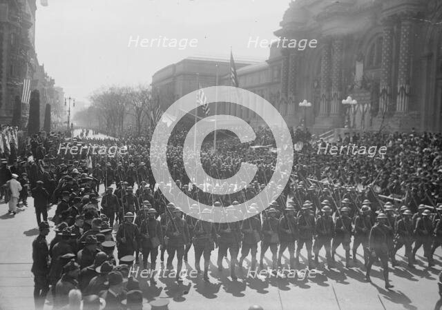 27th Division, Mar 1918. Creator: Bain News Service.