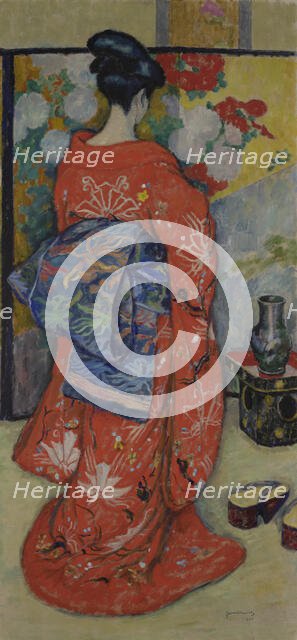 Japanese Woman, 1908. Creator: Jozef Pankiewicz.