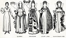 'The Great Gallery of British Costume: Dress Worn In Edward The Third's Reign', c1934. Artist: Unknown.