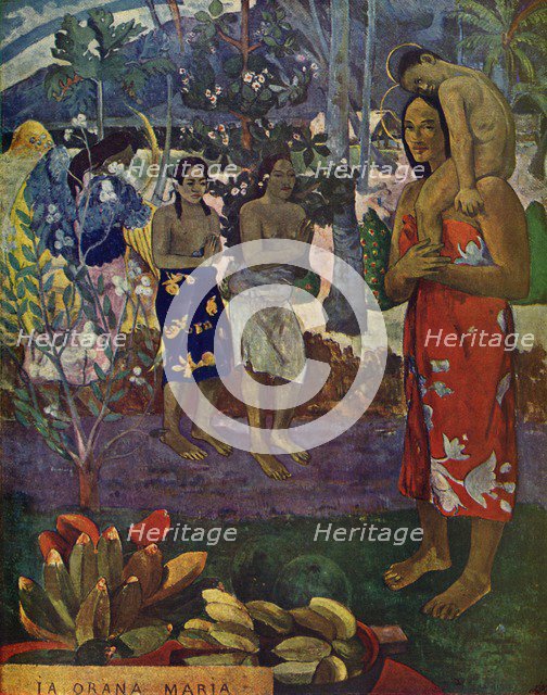 'We Greet Thee, Mary', 1936. Artist: Paul Gauguin.