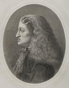 Portrait of Charles II, the Bewitched (1661-1700), King of Spain (1665-1700), 1879.  Creators: Alphonse Charles Masson, Magin Pujadas.