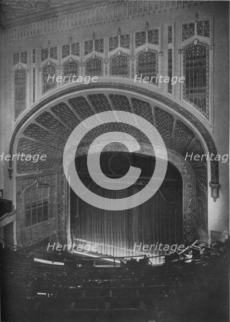 Auditorium, California Theatre, San Francisco, California, 1922. Artist: Unknown.