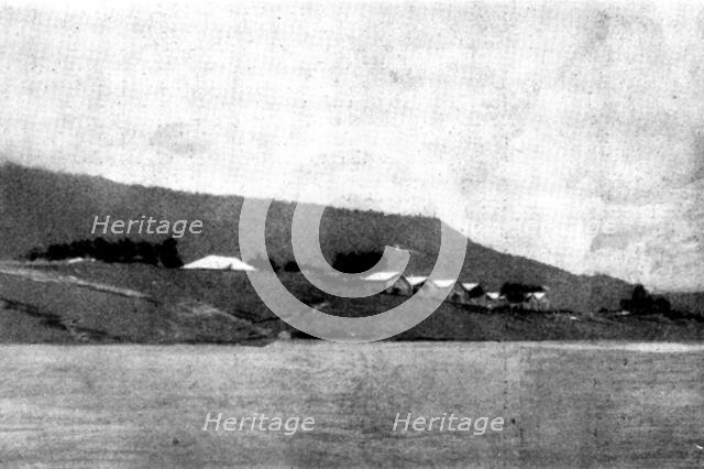 The French Aggressions in West Africa: scenes in the Royal Niger Company's Territory, 1898. Creator: Charles Forbes Harford-Battersby.