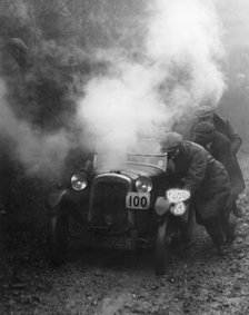 1928 Austin 7 Gordon England cup at the Exeter trial, (c1928?). Artist: Unknown