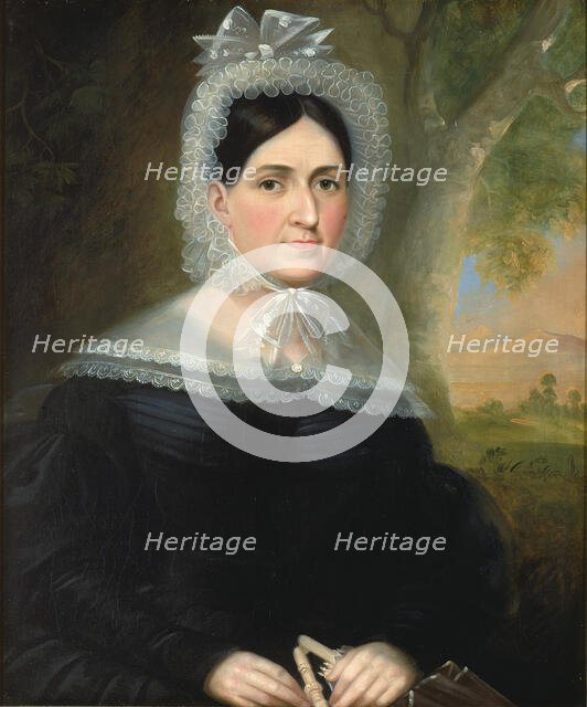 Sarah Sommer Sims, 1838. Creator: Robert Street.