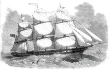 The gigantic clipper-ship "Great Australia", recently built for Messrs. Baines and Co..., 1860. Creator: Unknown.