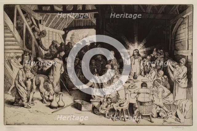 The Marriage At Cana, 1889. Creator: William Strang.