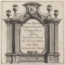 Alcune Prospettive, before 1753. Creator: Giuseppe Antonio Landi.