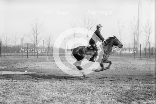 Wrisley Brown, Attorney - Riding, 1914. Creator: Harris & Ewing.